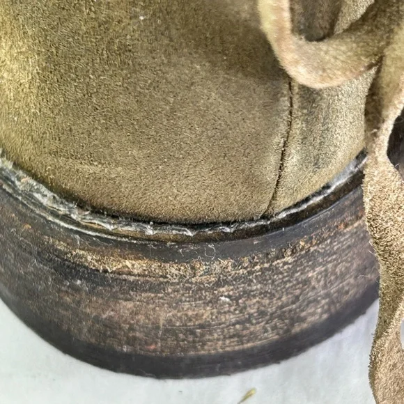 Free People Cambridge Wrap Leather suede Boots brown size 39 - Picture 11 of 16